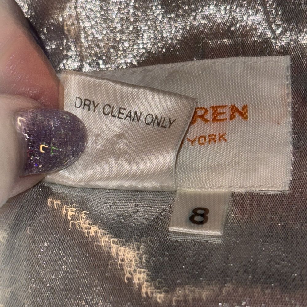 Sparkle and shine in this vintage coat from David Warren New York. Size 8. - Picture 14 of 15